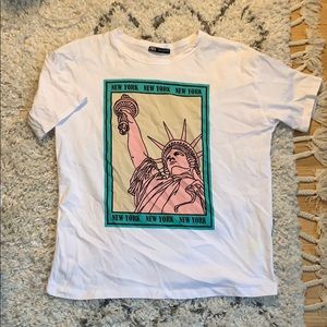 Zara graphic NY tee